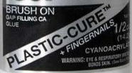Plastic-Cure 1-2 OZ (Brush On)