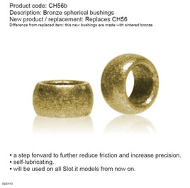 CH56B Bushings, Spherical x6 Self-Lubricating
